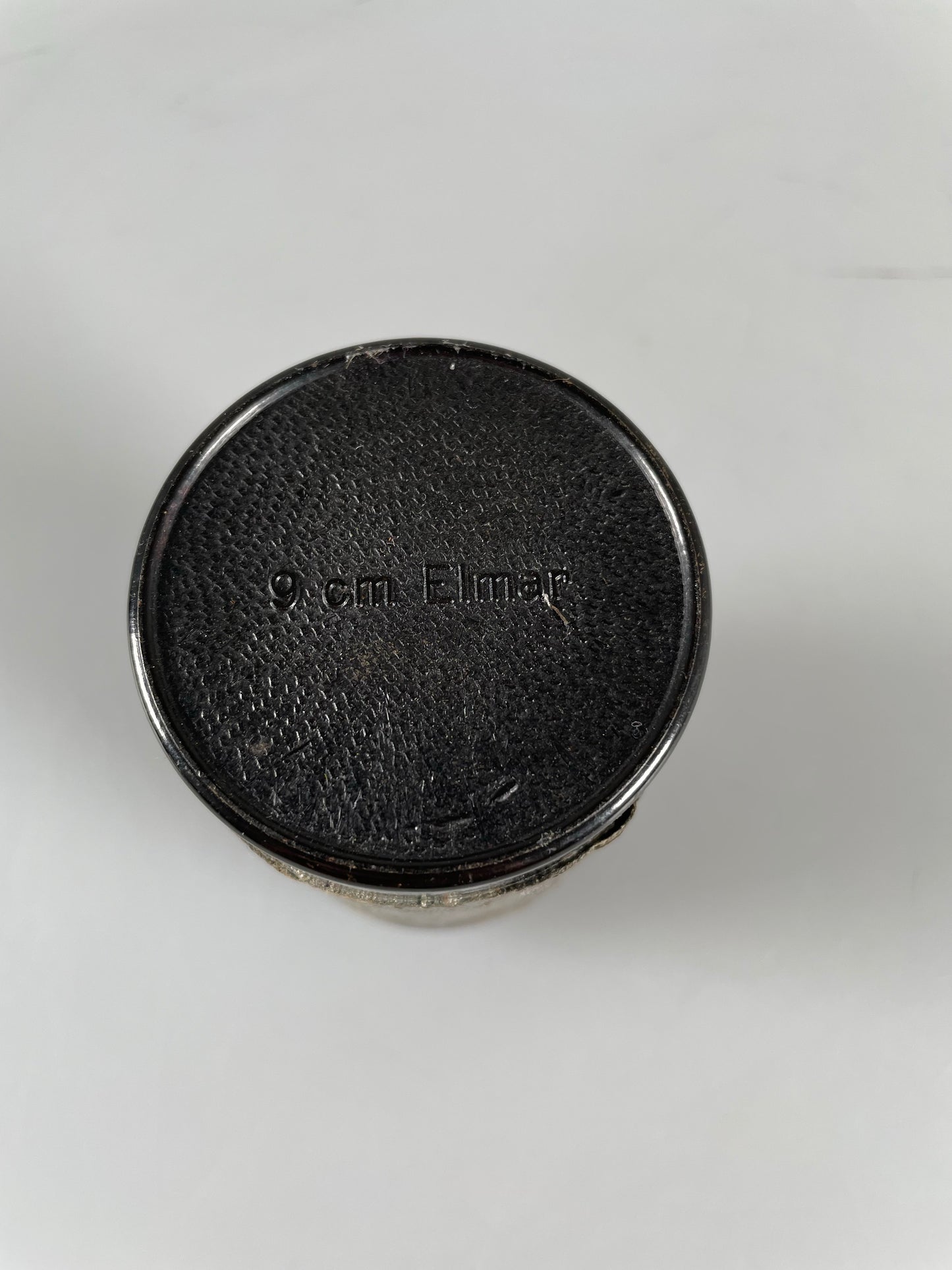 Leica Black Bakelite Case for SM 9cm elmar lens bubble