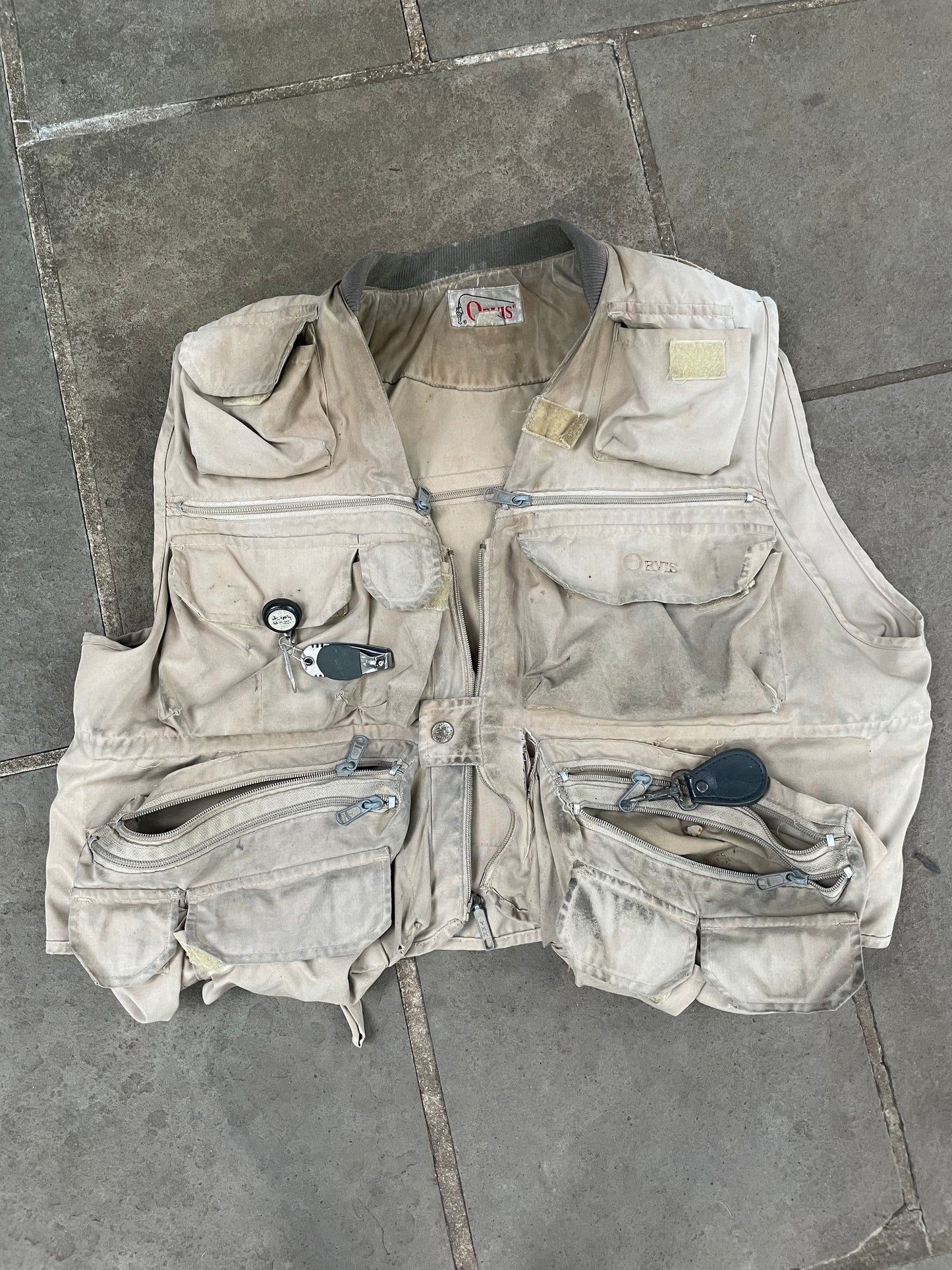 Orvis Fly Fishing Vest Large L Vintage Mesh