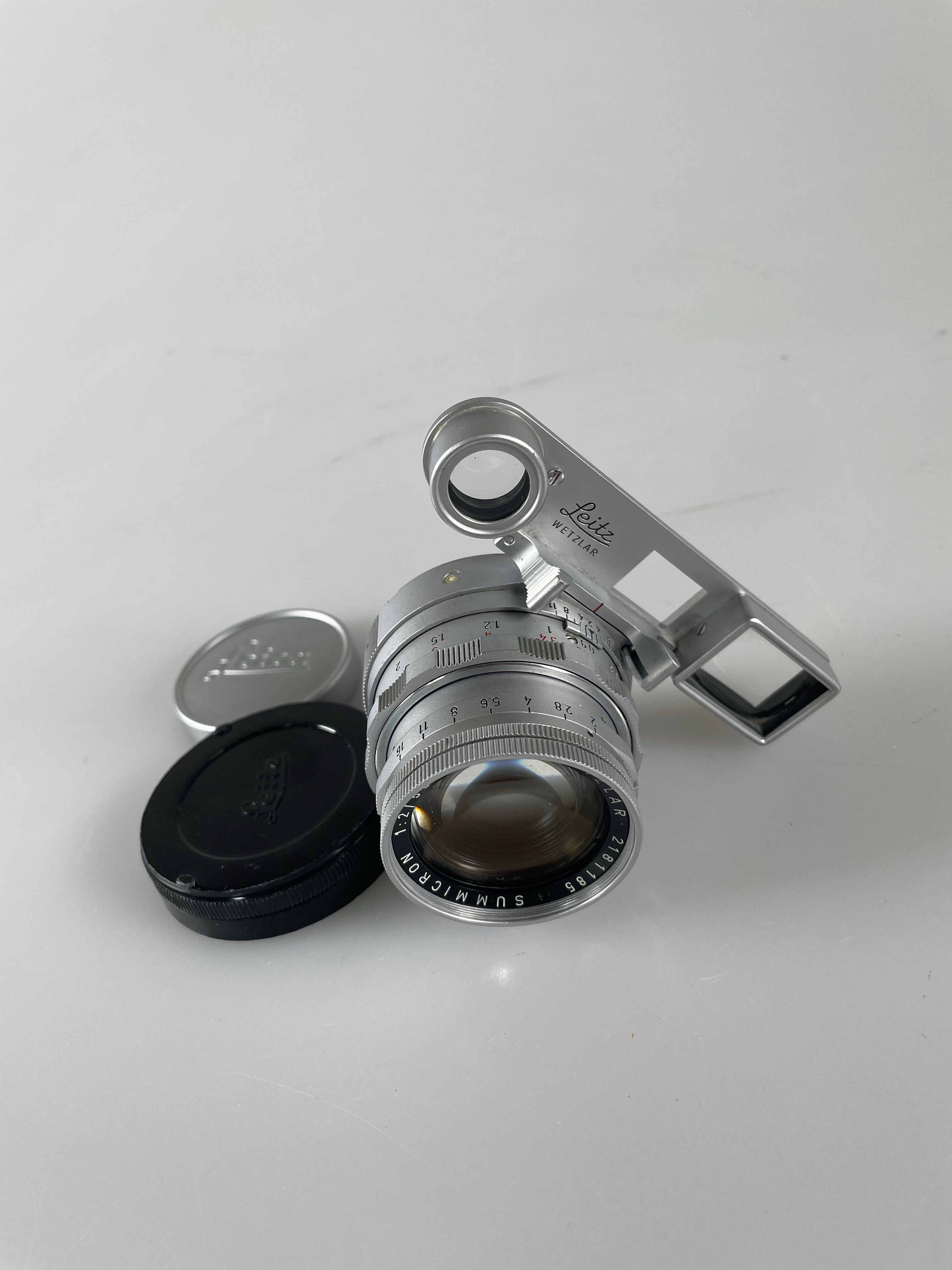 Leica Leitz Wetzlar Summicron-M 50mm F/2 Dual Range DR f2 Lens