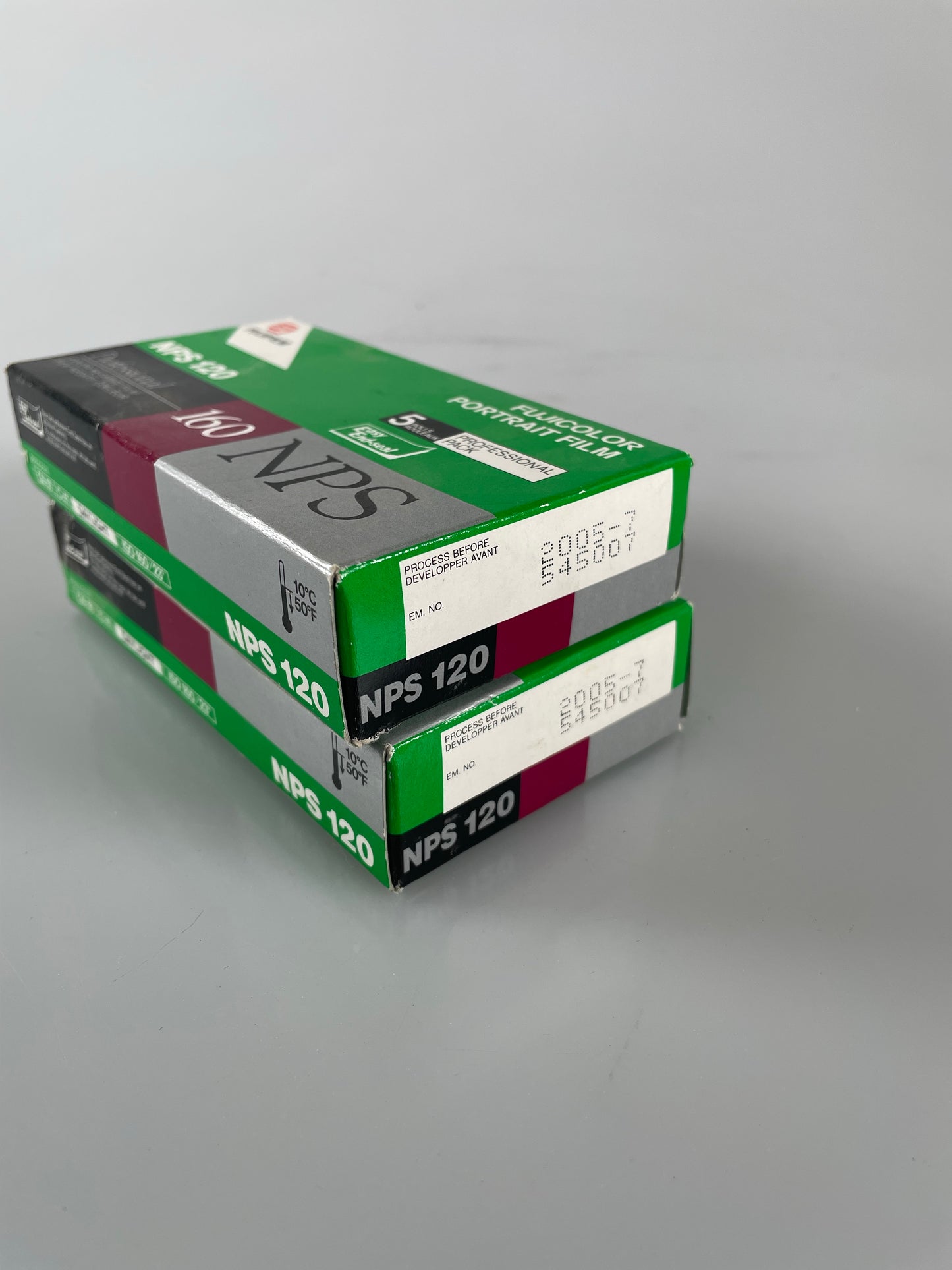 Fuji / Fujifilm NPS 160 120 pro pack 5 roll Color Negative Film