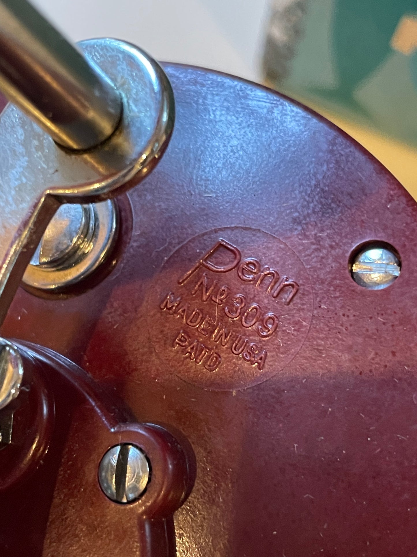 Vintage Penn Peer No. 309 Level Wind Saltwater Fishing Reel Made in USA deep sea