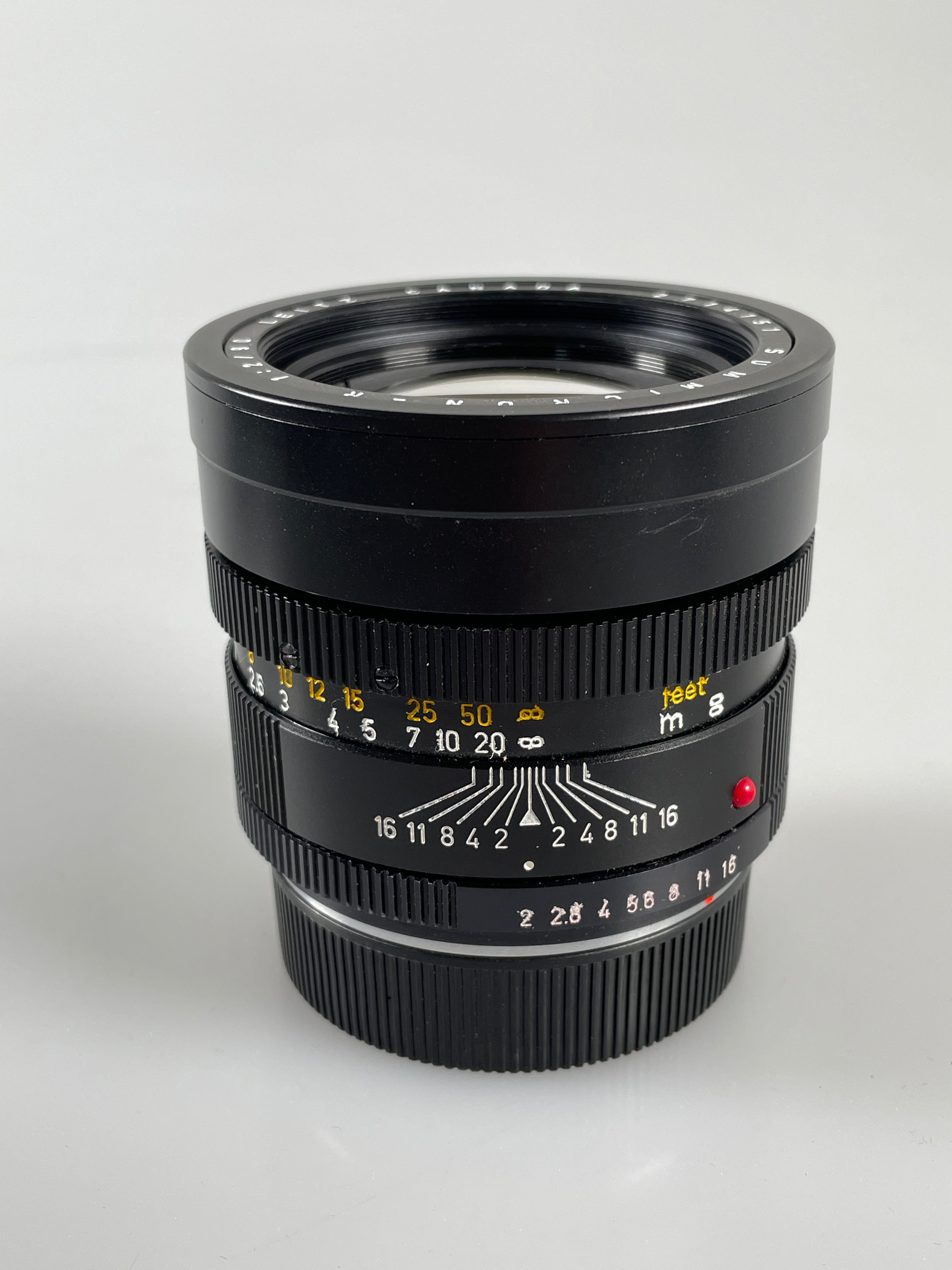 Leica Leitz Canada Summicron-R 90mm F2 Lens 3-CAM 11254 – Cardinal