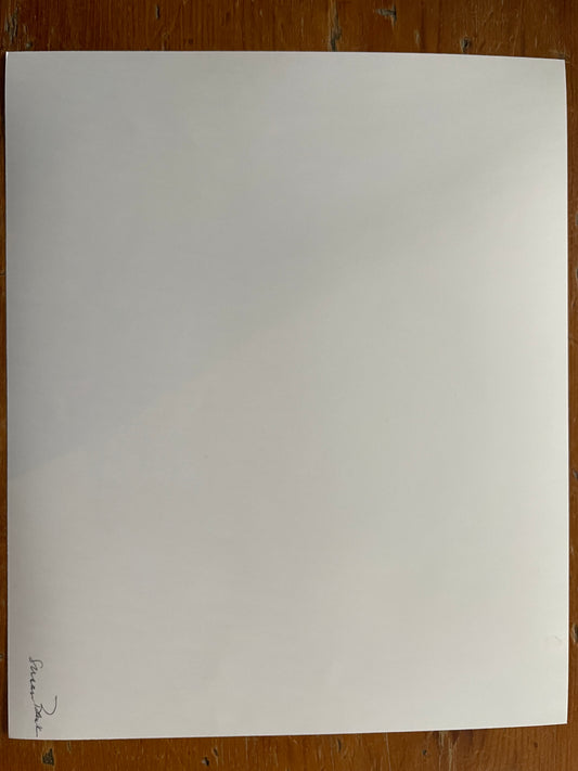 Susan S. Bank (American, 20th c.) Cuba Photograph Print Piercing through the darkness 8 1/2 X 11 Signed