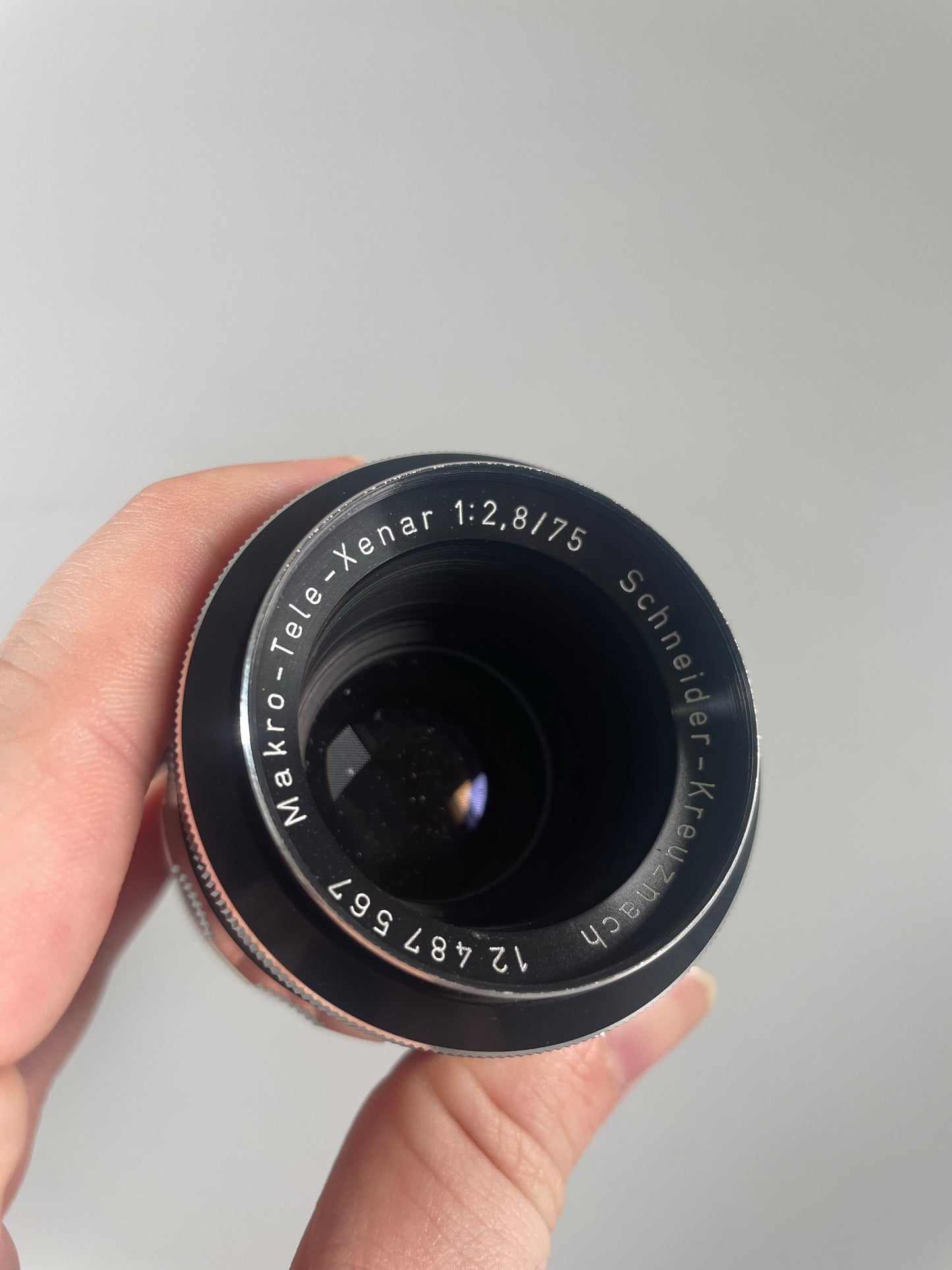 Schneider 75mm f2.8 Makro-Tele-Xenar C mount Beaulieu