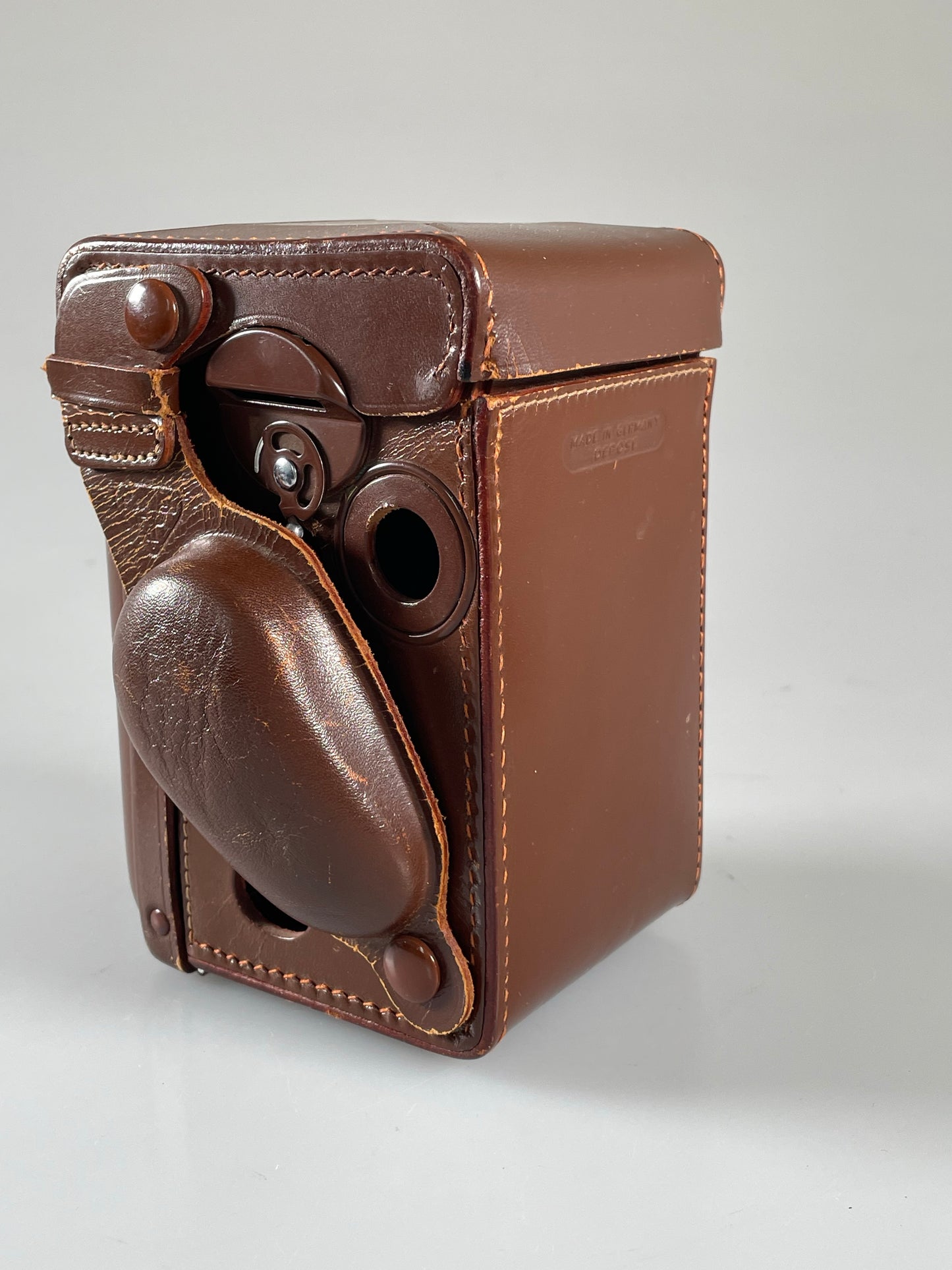 Rolleiflex 2.8F 3.5F 3.5e Genuine Brown Leather Camera Case Meter Cover