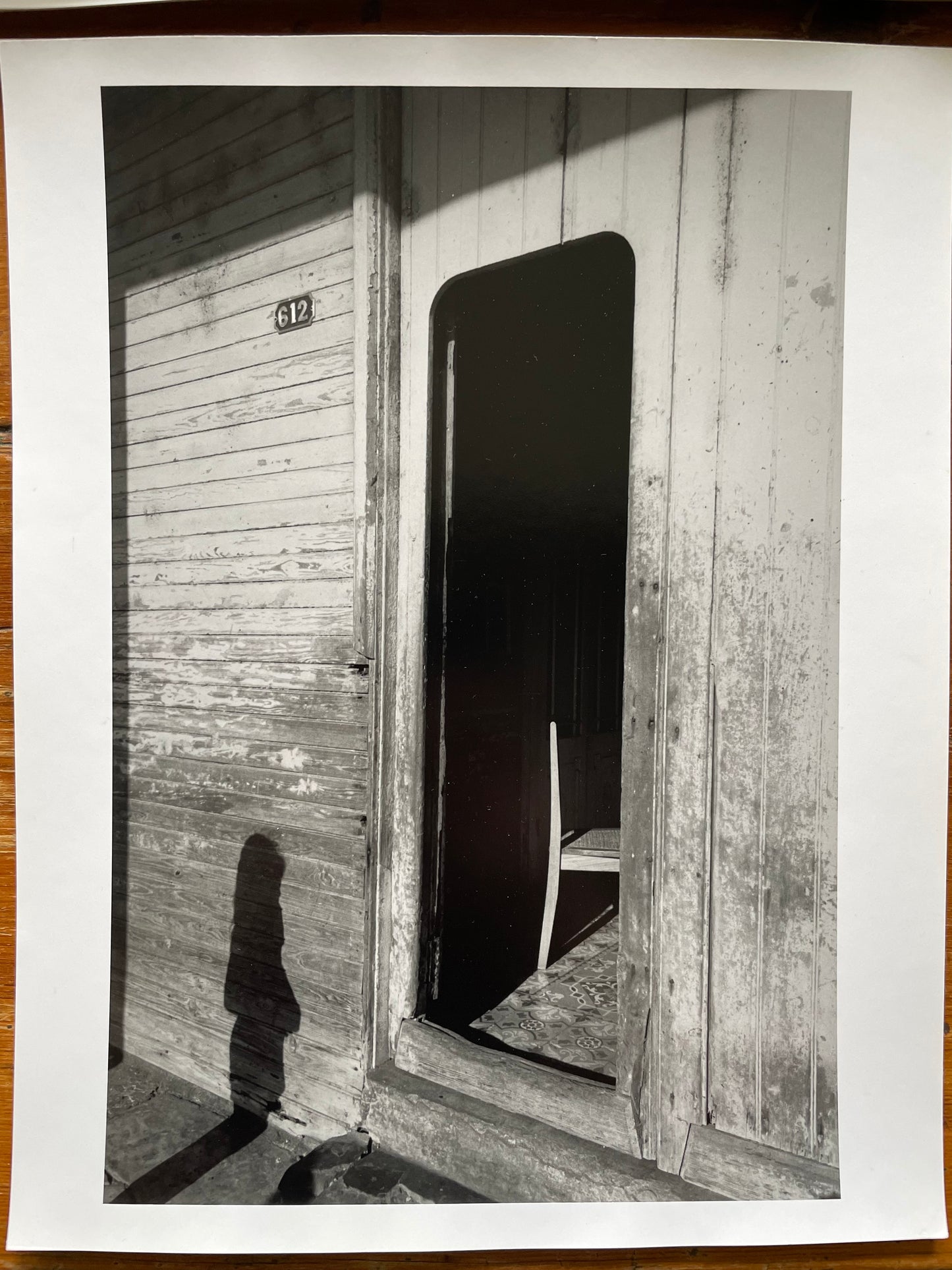 Susan S. Bank (American, 20th c.) Cuba Photograph Print Piercing through the darkness 11x14 Doorway