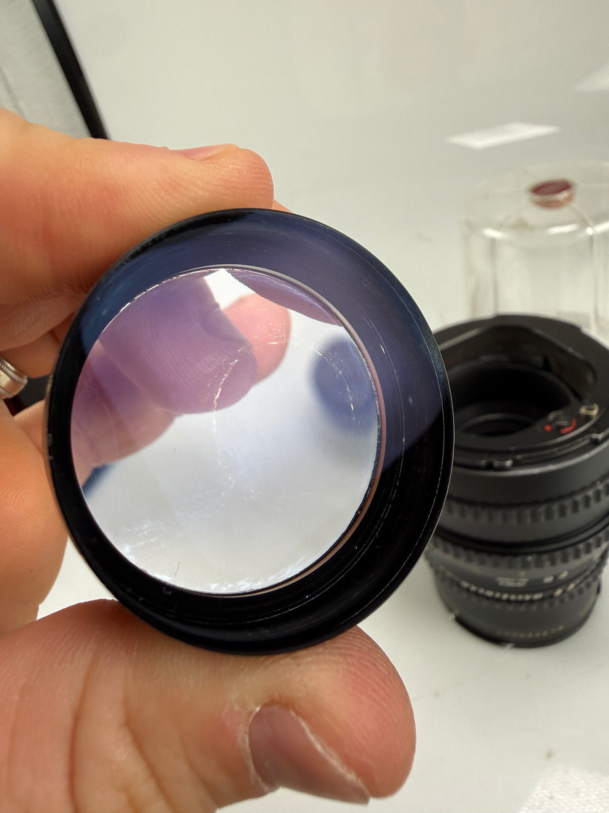 Hasselblad 150mm f4 Zeiss Sonnar C T* Lens 150/4 black