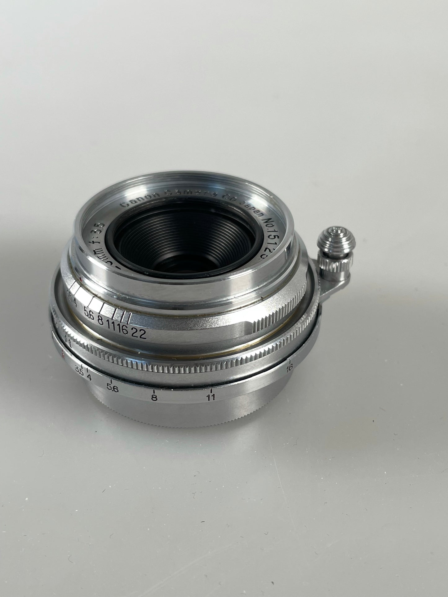 Canon Serenar 28mm F3.5 LTM Leica L39 Lens with 28mm finder