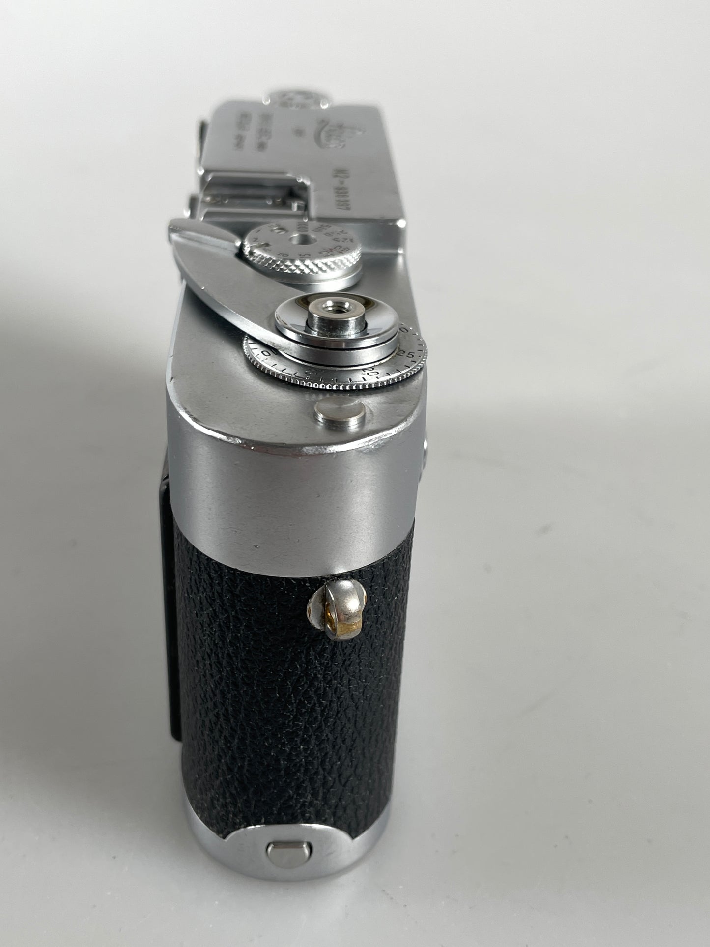 Leica M2 button rewind Chrome 35mm rangefinder film camera body