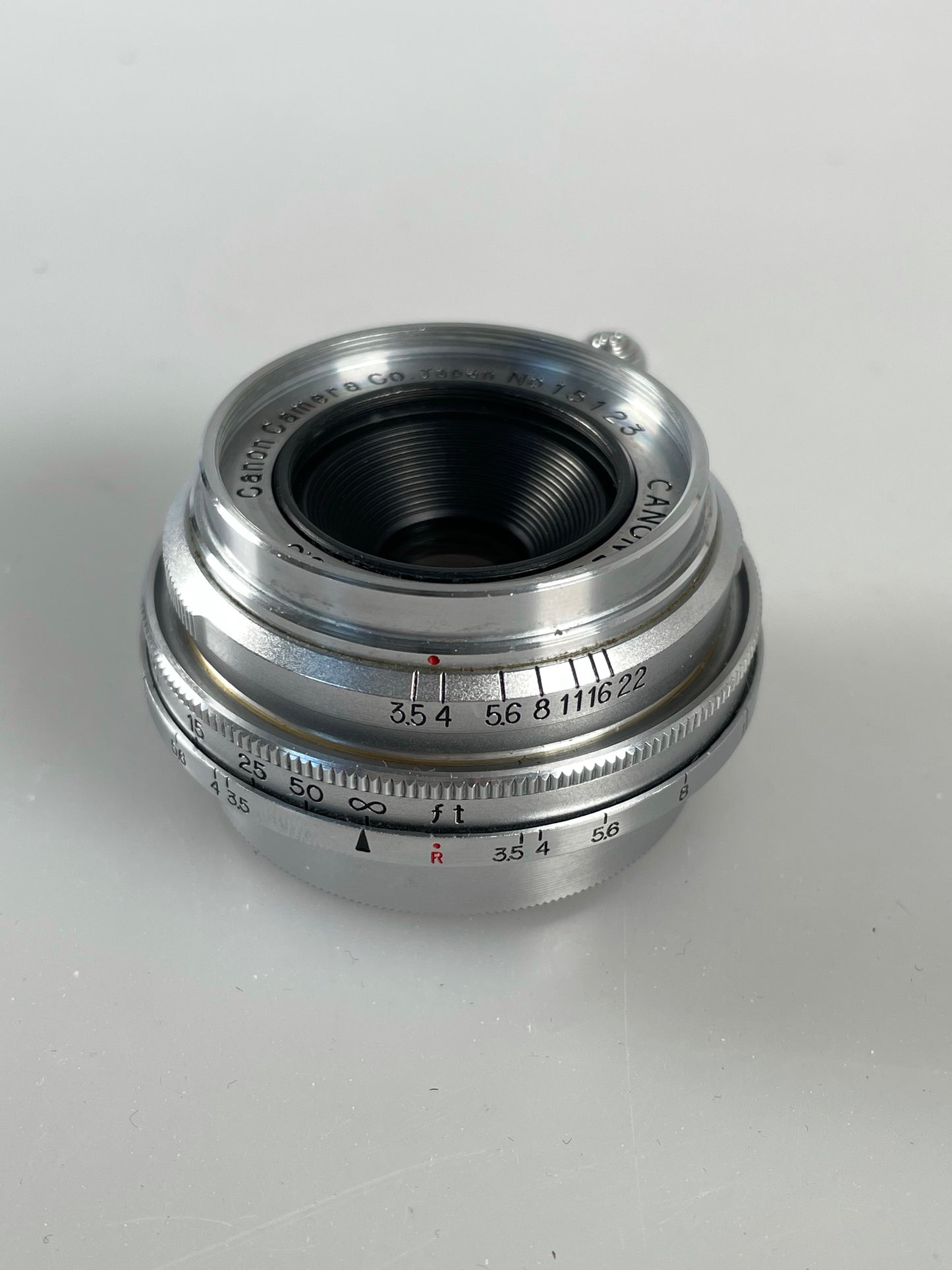Canon Serenar 28mm F3.5 LTM Leica L39 Lens with 28mm finder