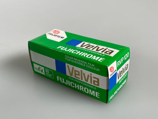 Fuji Velvia RVP 50 120 Film Expired 2000 Fujichrome 1 roll