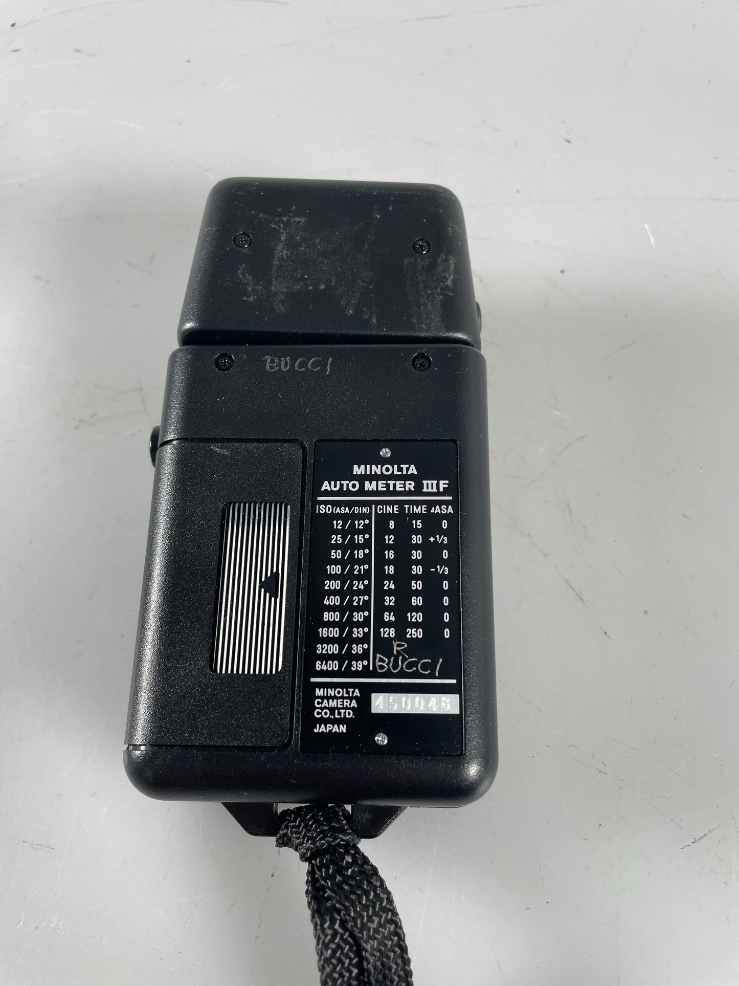 Minolta Auto Meter IIIF Light Meter Battery Tested Works