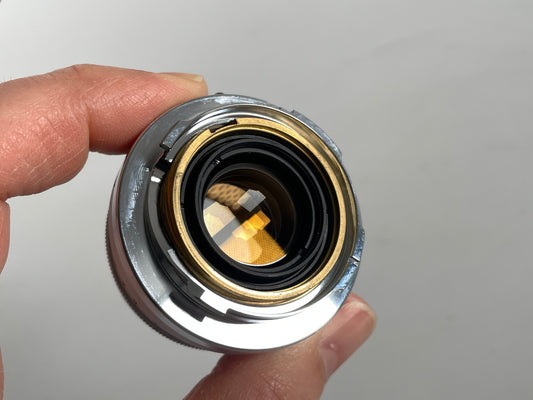 Light Lens Lab Lens 35mm F2 F/2 chrome for Leica Summicron M Eight Element