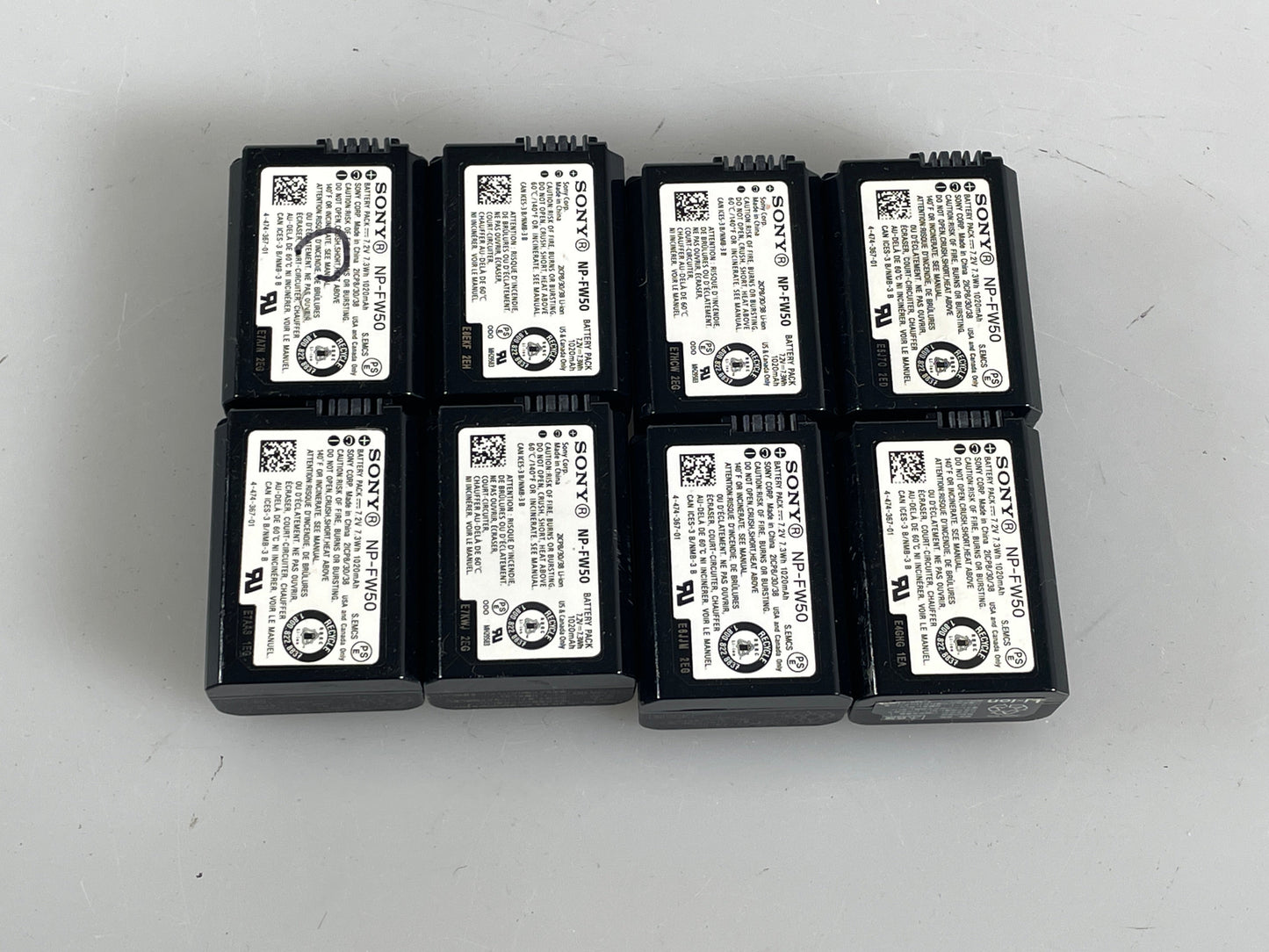 OEM Sony NP-FW50 Lithium-Ion 1020 mAh Rechargeable Infolithium W Battery