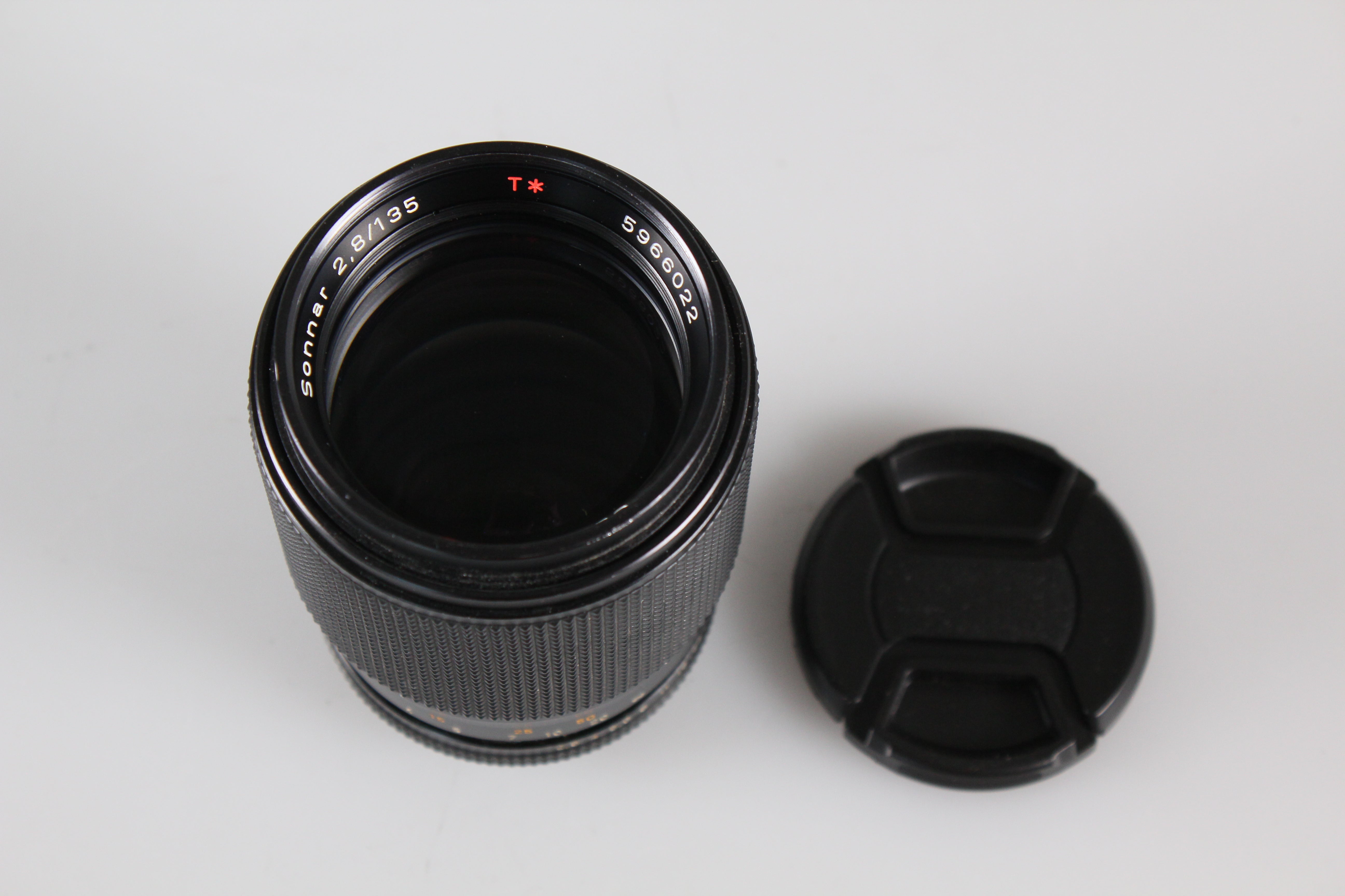 Contax Carl Zeiss Sonnar T* 135mm f/2.8 MMJ Lens CY Mount