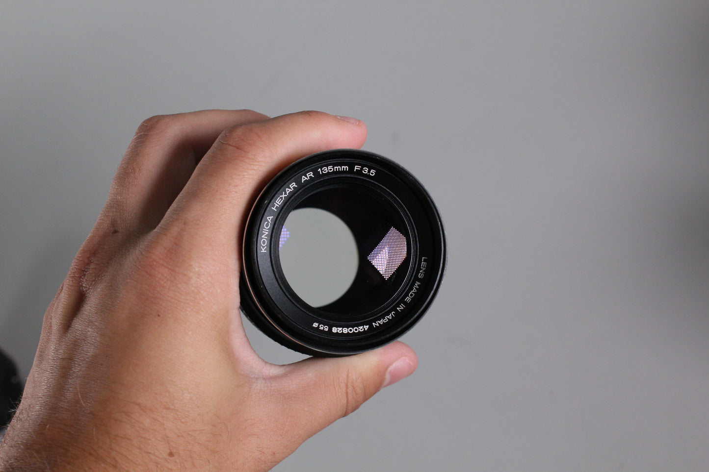 Konica Hexar AR 135mm F3.5 Wide Angle AE Mount Lens