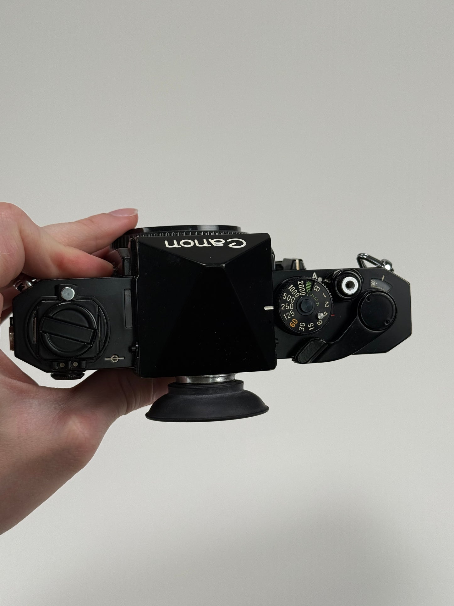 Canon F-1 Black 35mm SLR Film Camera Body