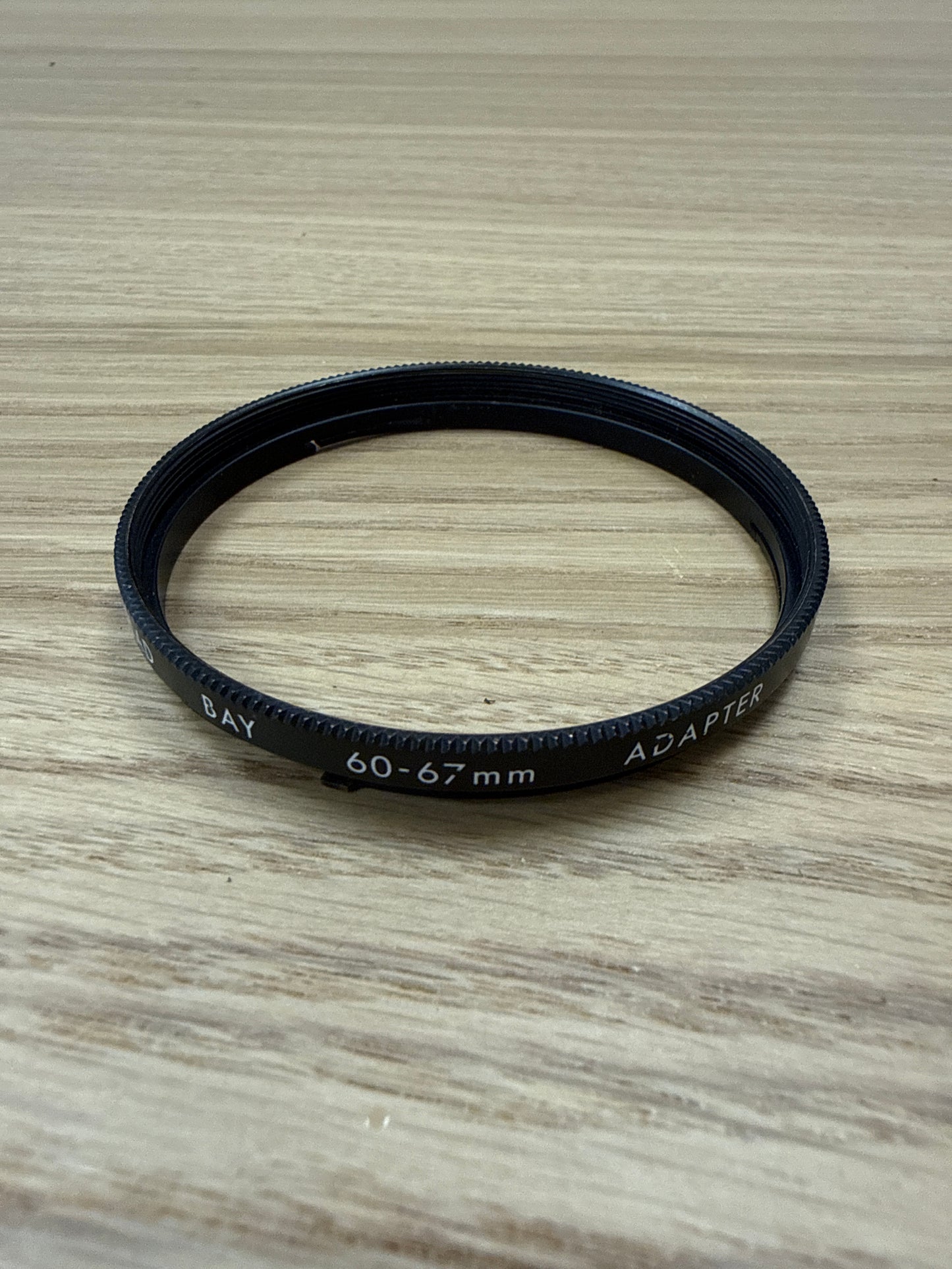 Kiron B60-67mm filter adapter ring for Hasselblad B50 bay mount to accept 52mm
