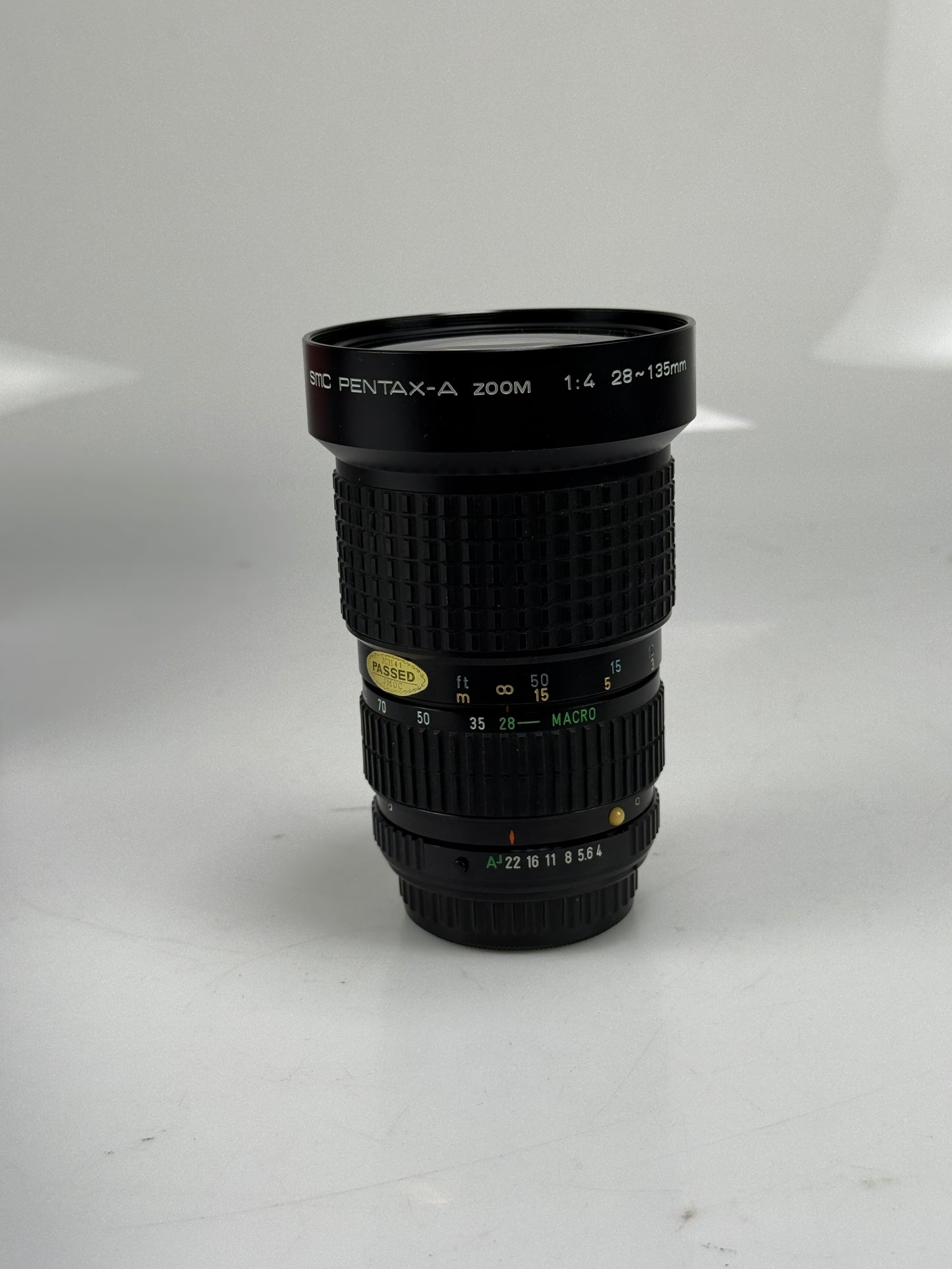 SMC PENTAX A Zoom 28-135mm f4 MF Zoom Macro Lens K mount