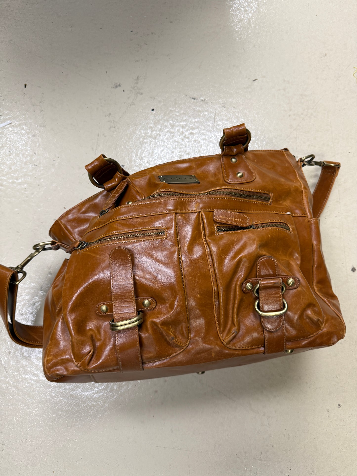 Kelly Moore Brown Libby Bag for Camera/Travel