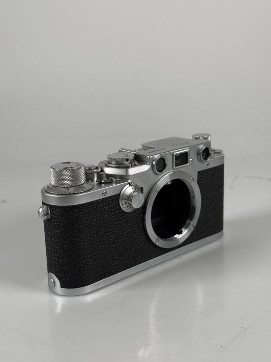 Leica IIIF black Dial BD Rangefinder 35mm Film Camera