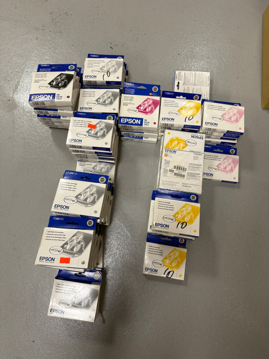Genuine Epson lot of 79 epson 59 ink cartridges T059 style photo R2400