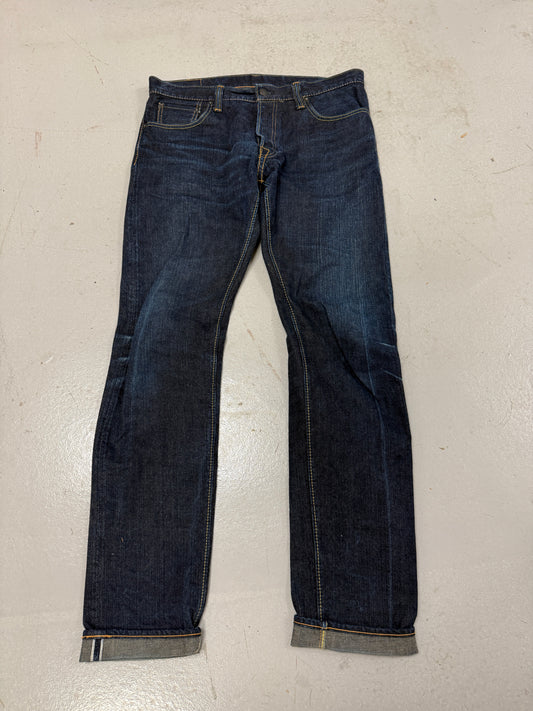 Pure Blue Japan Syoaiya Selvedge Raw Denim Jeans Size 34x34 Japan