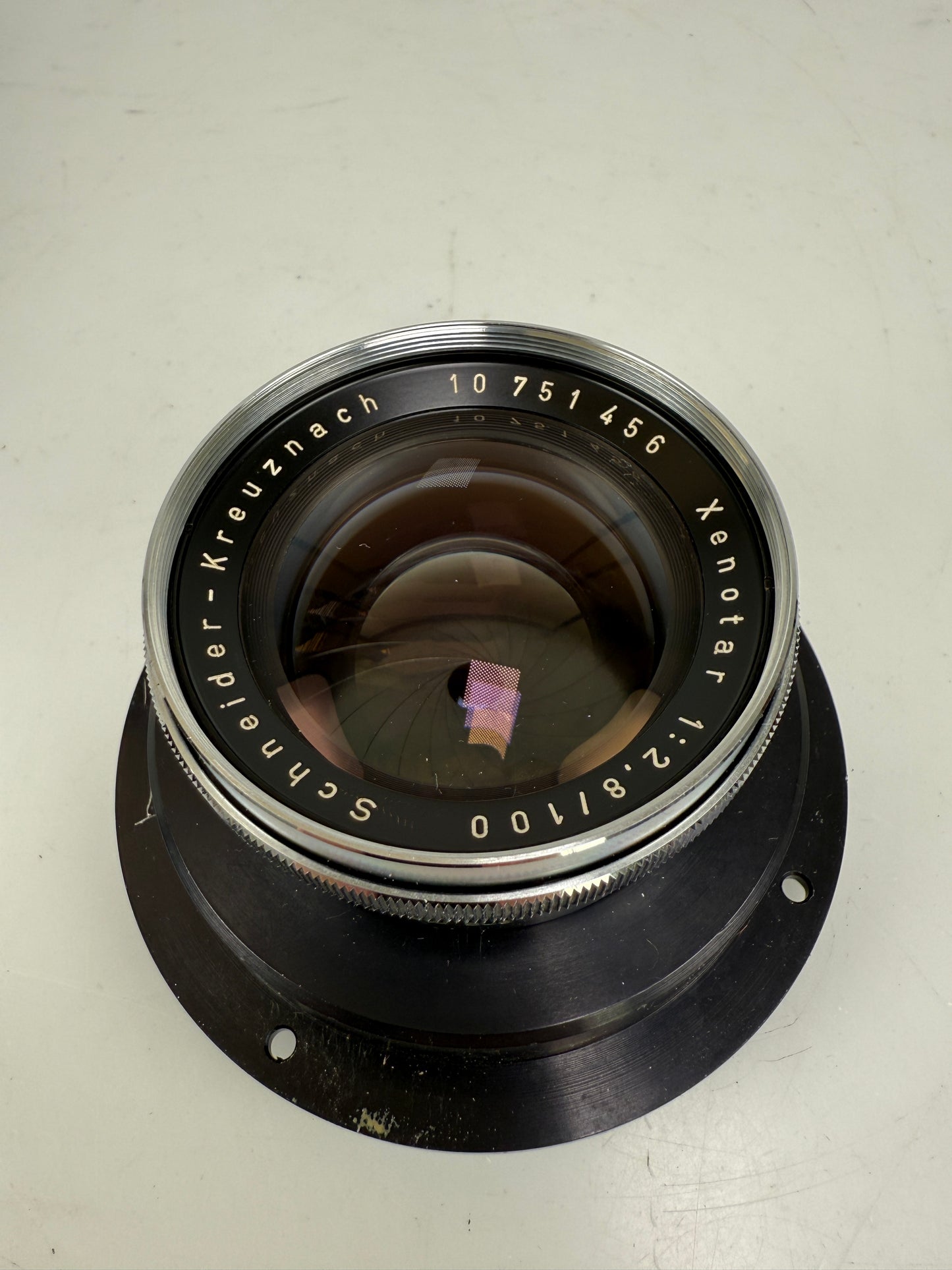 Schneider Kreuznach Xenotar 100mm F2.8 Large Format Lens Vintage Rare