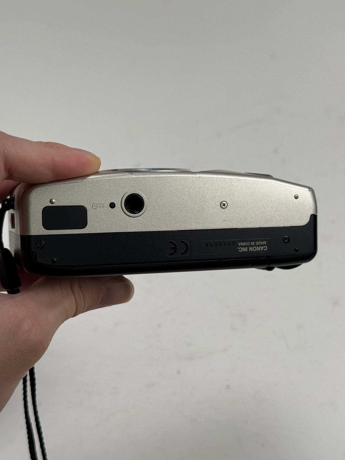 Canon Sure Shot 85 Zoom Platinum 38-85mm 35mm Film Point Shoot Camera