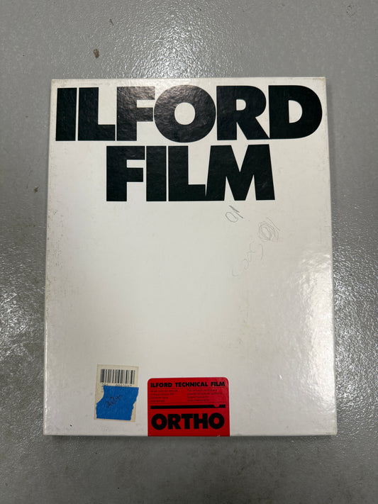 Ilford ortho 8x10 black and white B&W 8x10 20 sheets