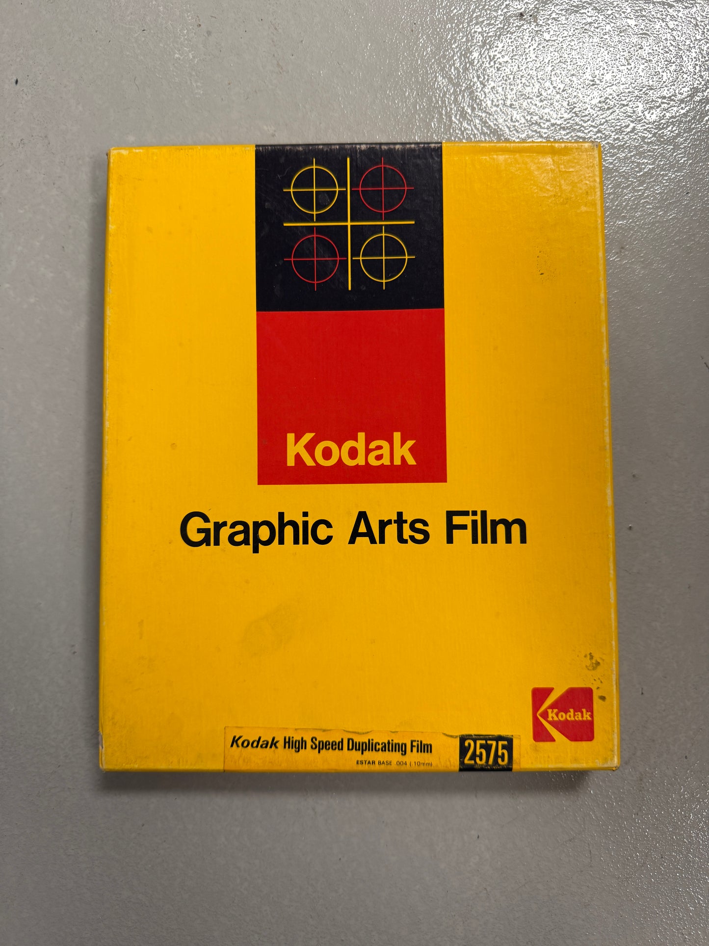Expired 8x10 KODAK 2575 High Speed Duplicating Large Format Film 50 Sheets 1975