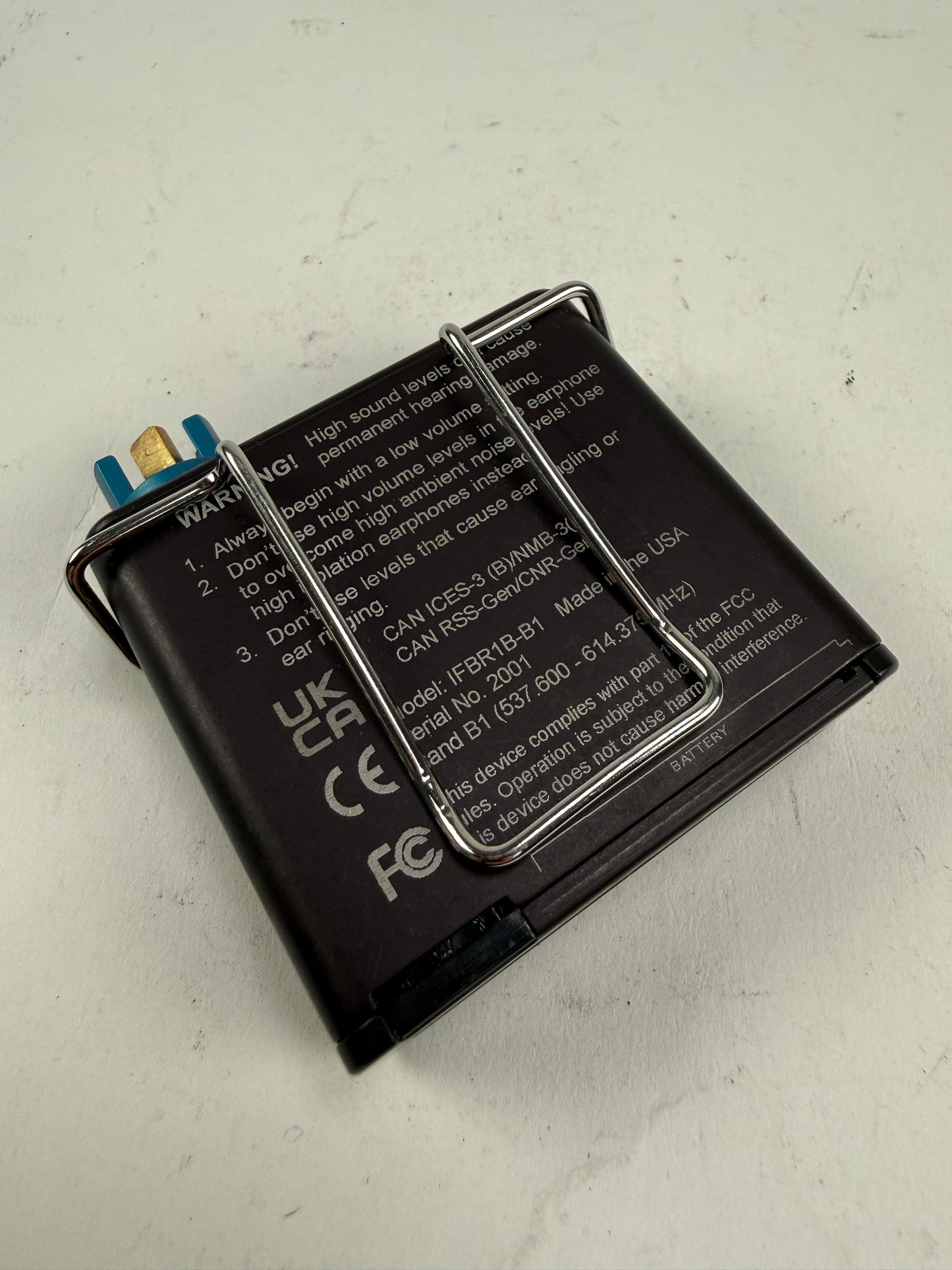 Lectrosonics IFBR1B UHF Wide-Band Belt-Pack IFB Receiver