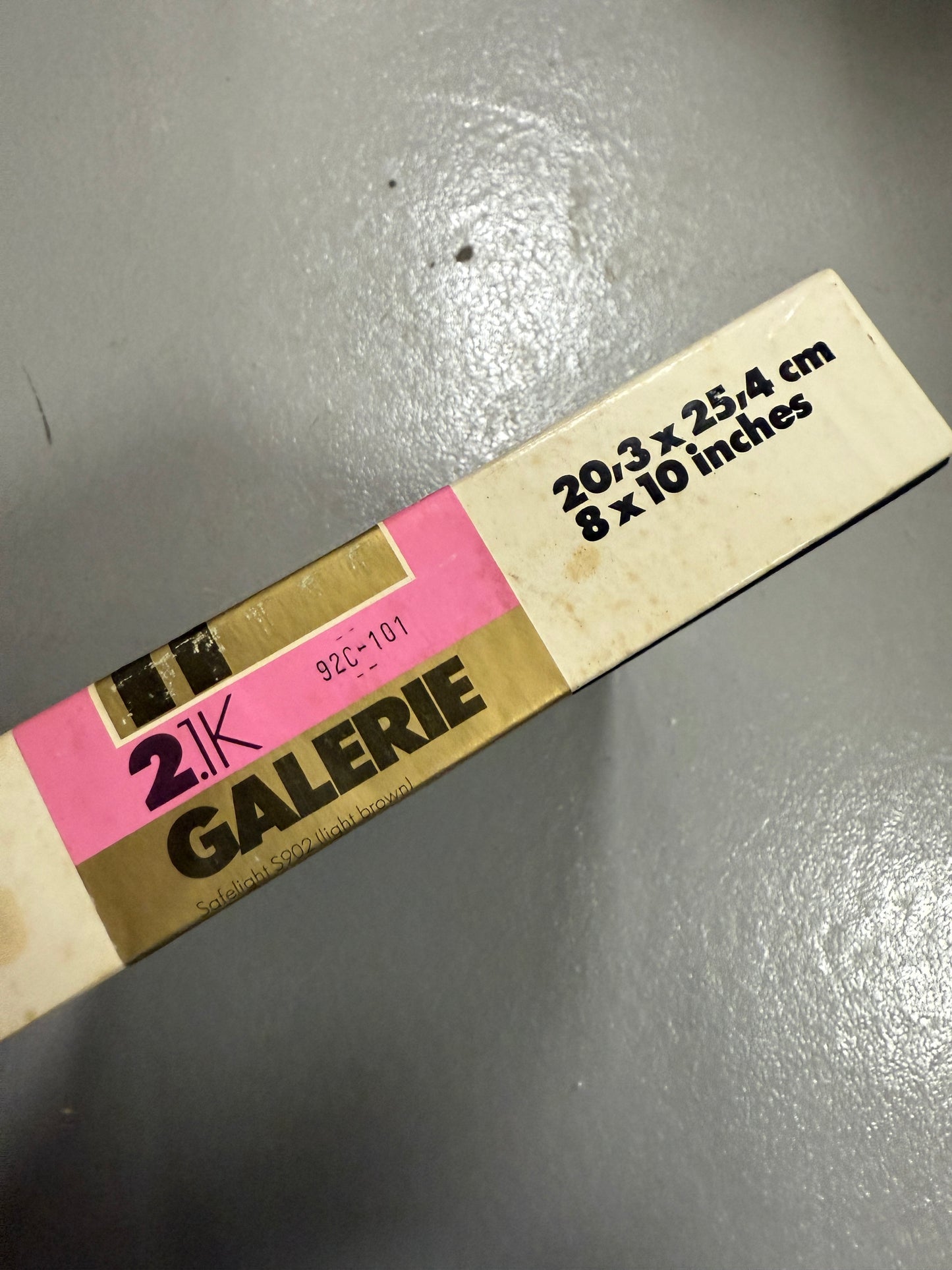 Ilford Ilfobrom Galerie 2.1K 8x10 Photo Paper 100 sheets unopened NOS fibre