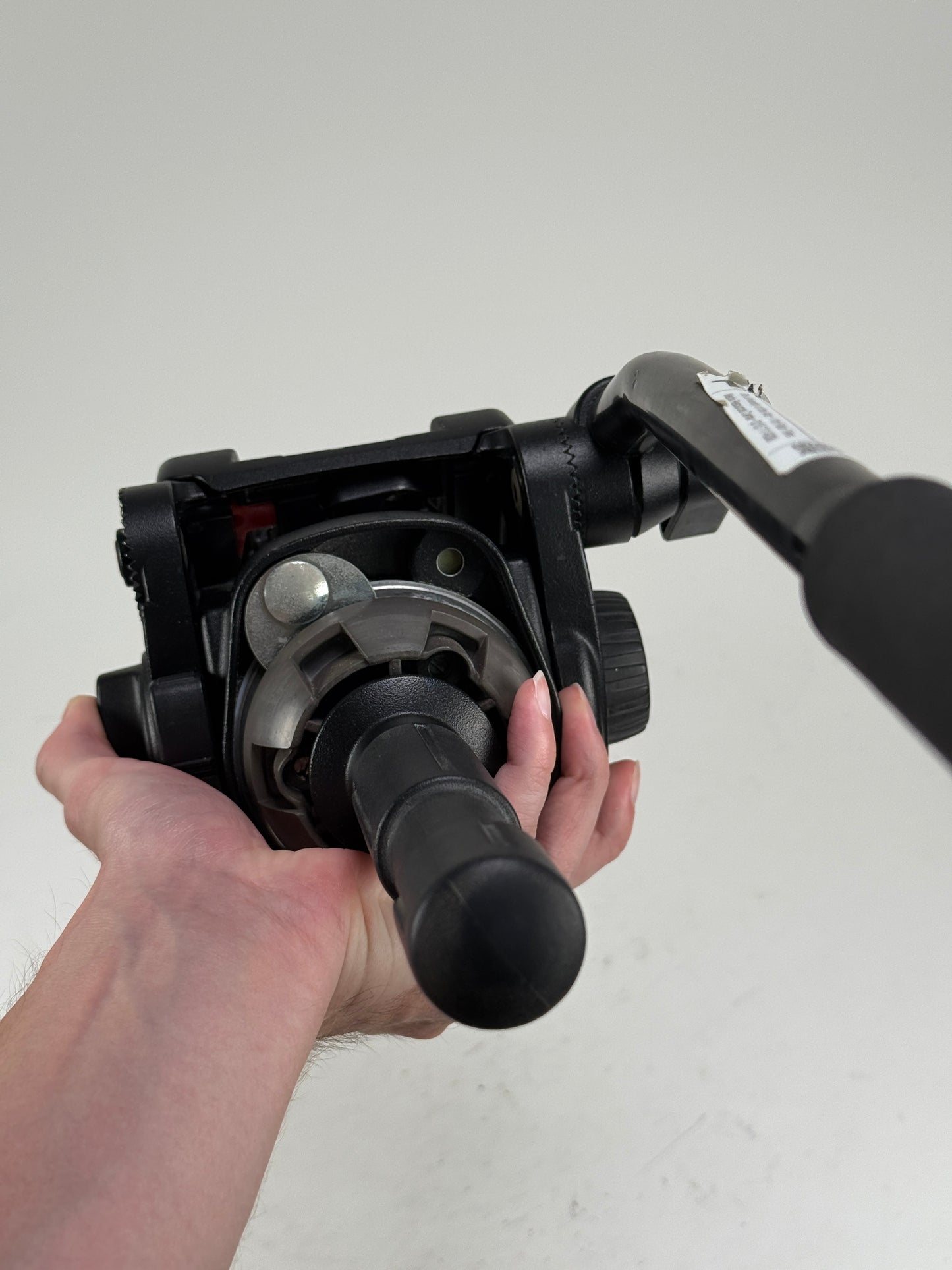 Manfrotto 501HVD Head Fluid Head w/ Handle, QR Plate