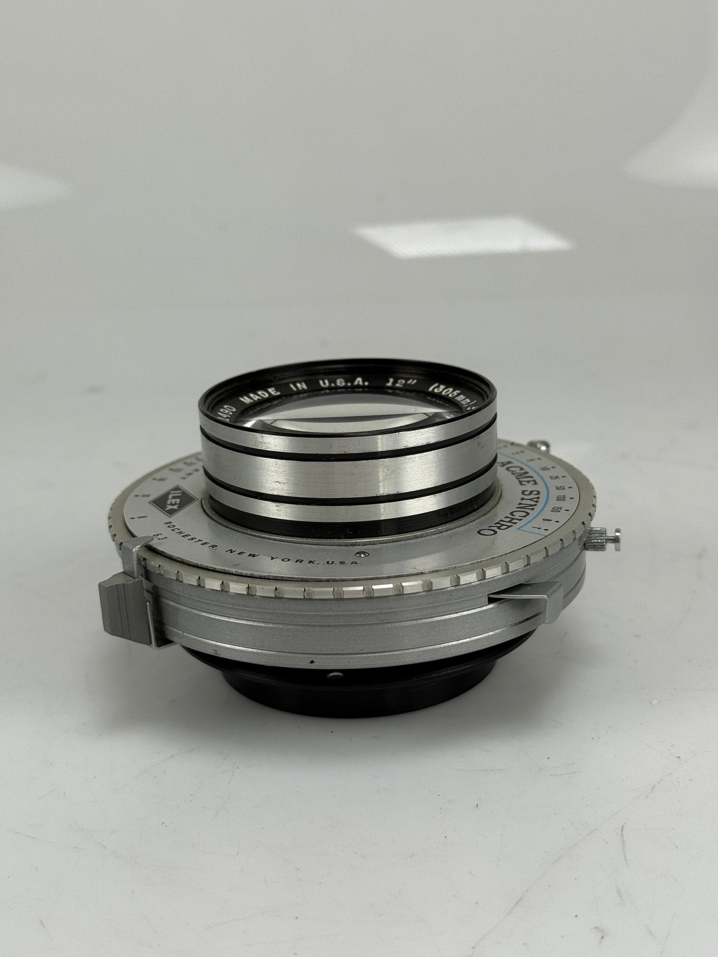 ILEX-Calumet Caltar 305mm (12") f6.3 w/ ACME No. 4 shutter