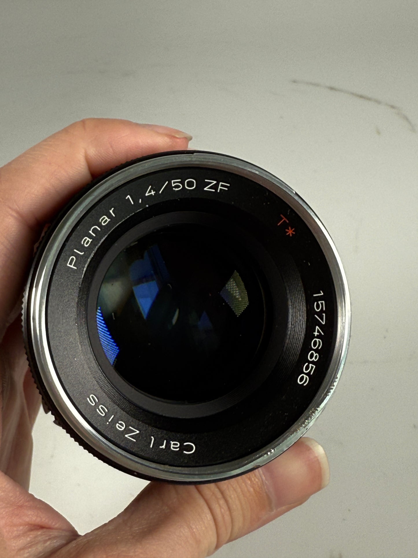 Carl ZEISS PLANAR T * 50mm f1.4 ZF for Nikon Ai-s Manual Focus Lens black