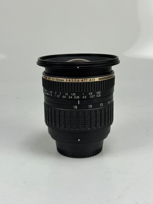 Tamron A13 AF 11-18mm f4.5-5.6 Di II IF ASPH Lens Canon EF
