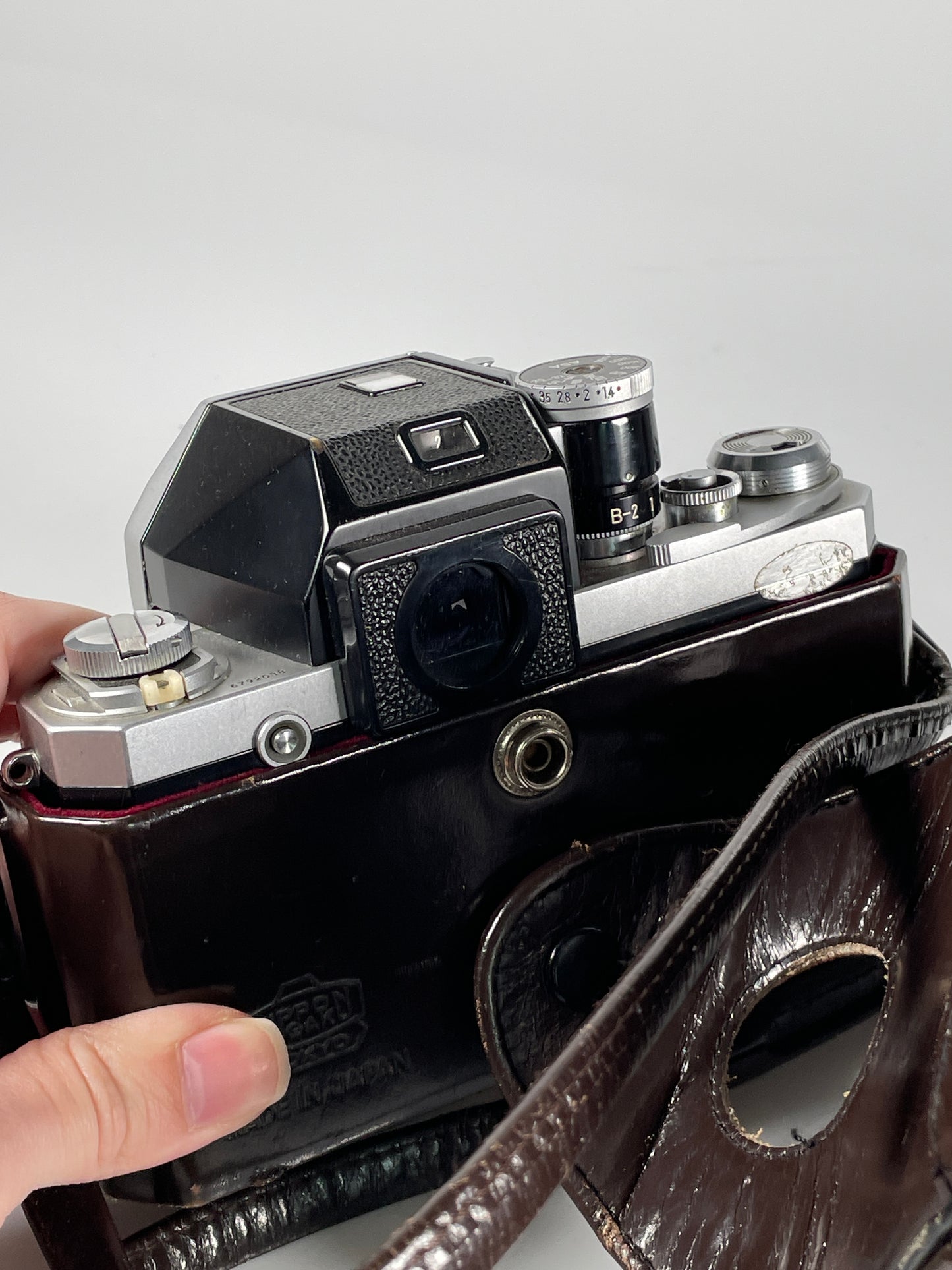 Nikon F Photomic FTN 35mm SLR Chrome Camera Body with case