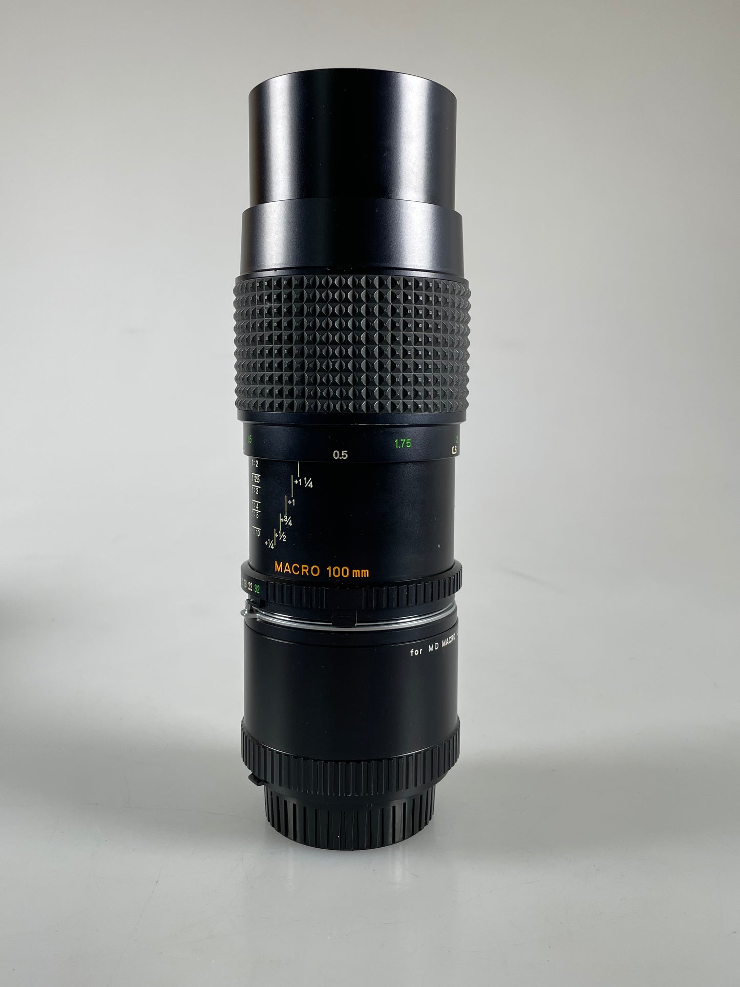 Minolta MD Rokkor-X 100mm F4 Macro Lens MF With Extension Tube