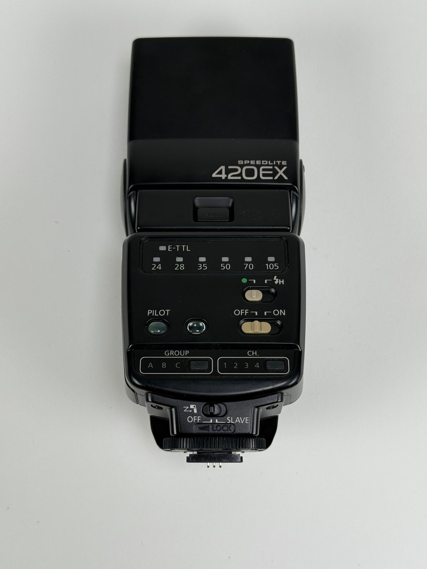 Canon 420EX Speedlite Shoe Mount Flash with case