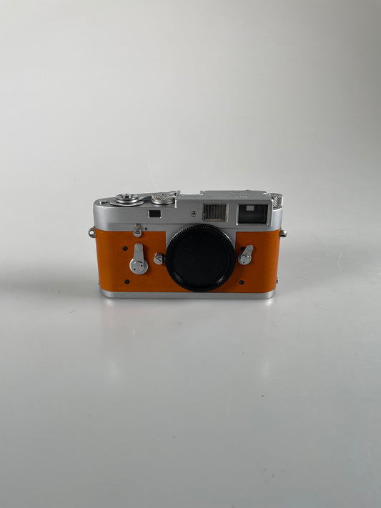 Leica M2 35mm rangefinder film camera body chrome