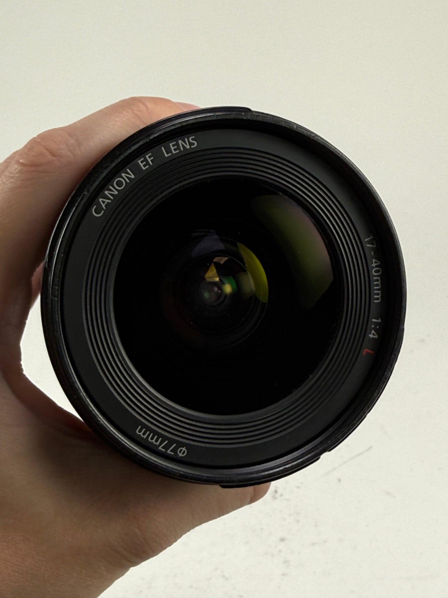 Canon EF 17-40mm f4 L USM Zoom lens