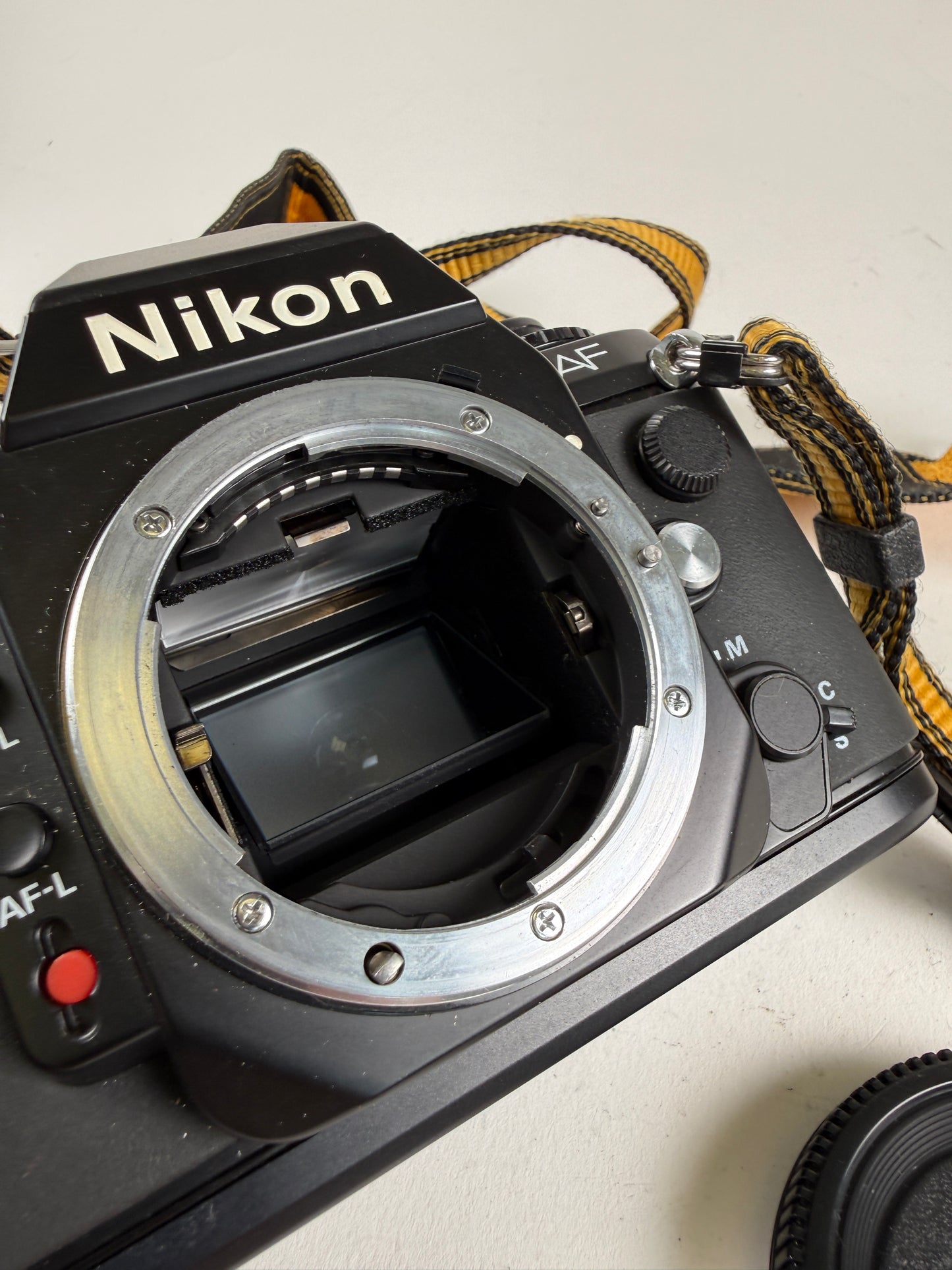 Nikon F-501 AF Black Body Only SLR Film Camera
