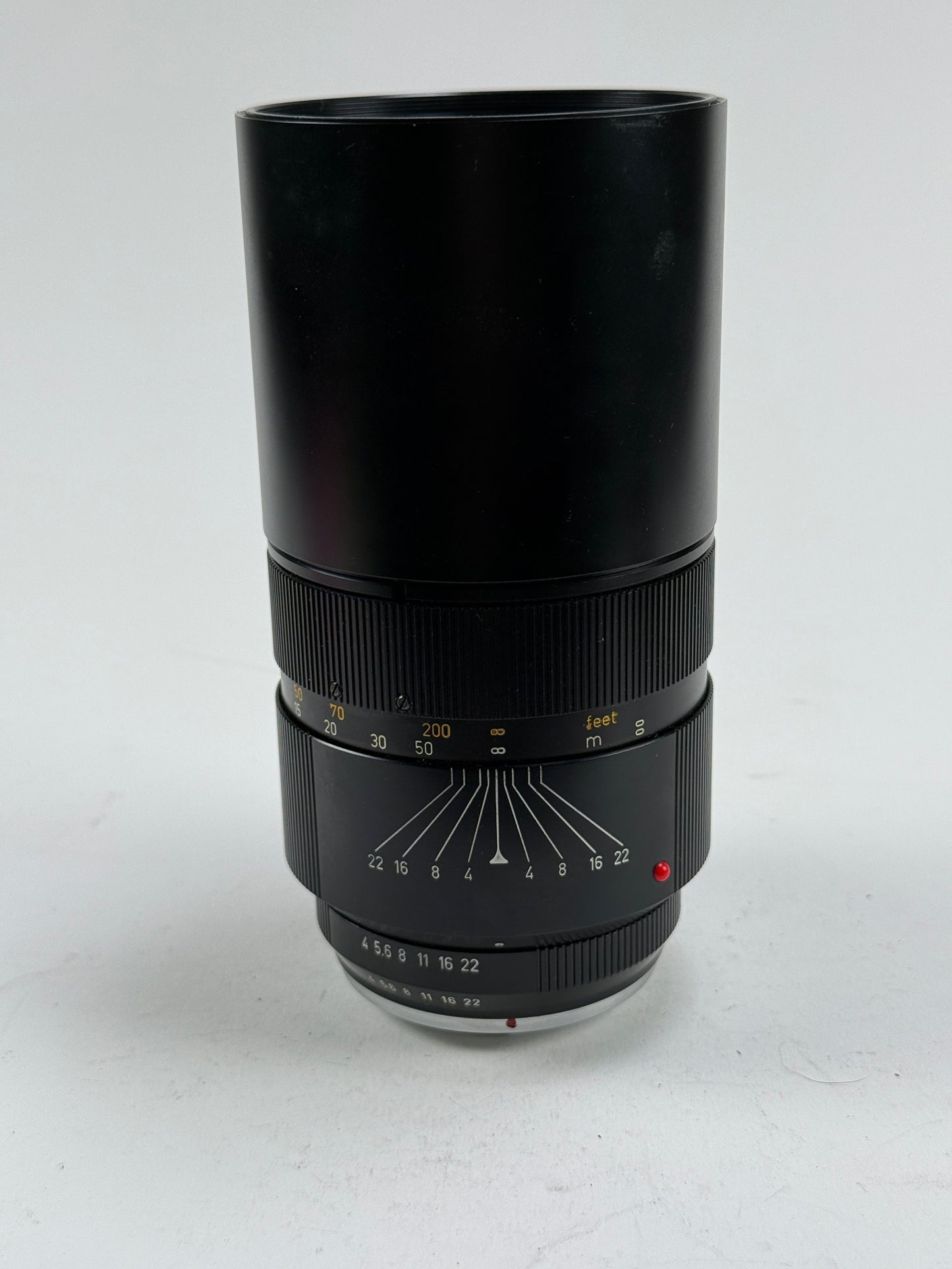 Leica Leitz Canada Telyt-R 250mm f4 Nikon F converted Telephoto Lens