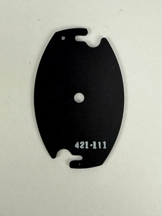 Omega Blank Lens Plate 421-111 for D5/D6 Enlargers