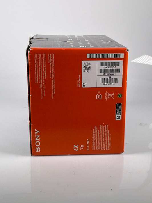 Sony Alpha A7 II/A7II 24.3MP Digital Camera - Body Only