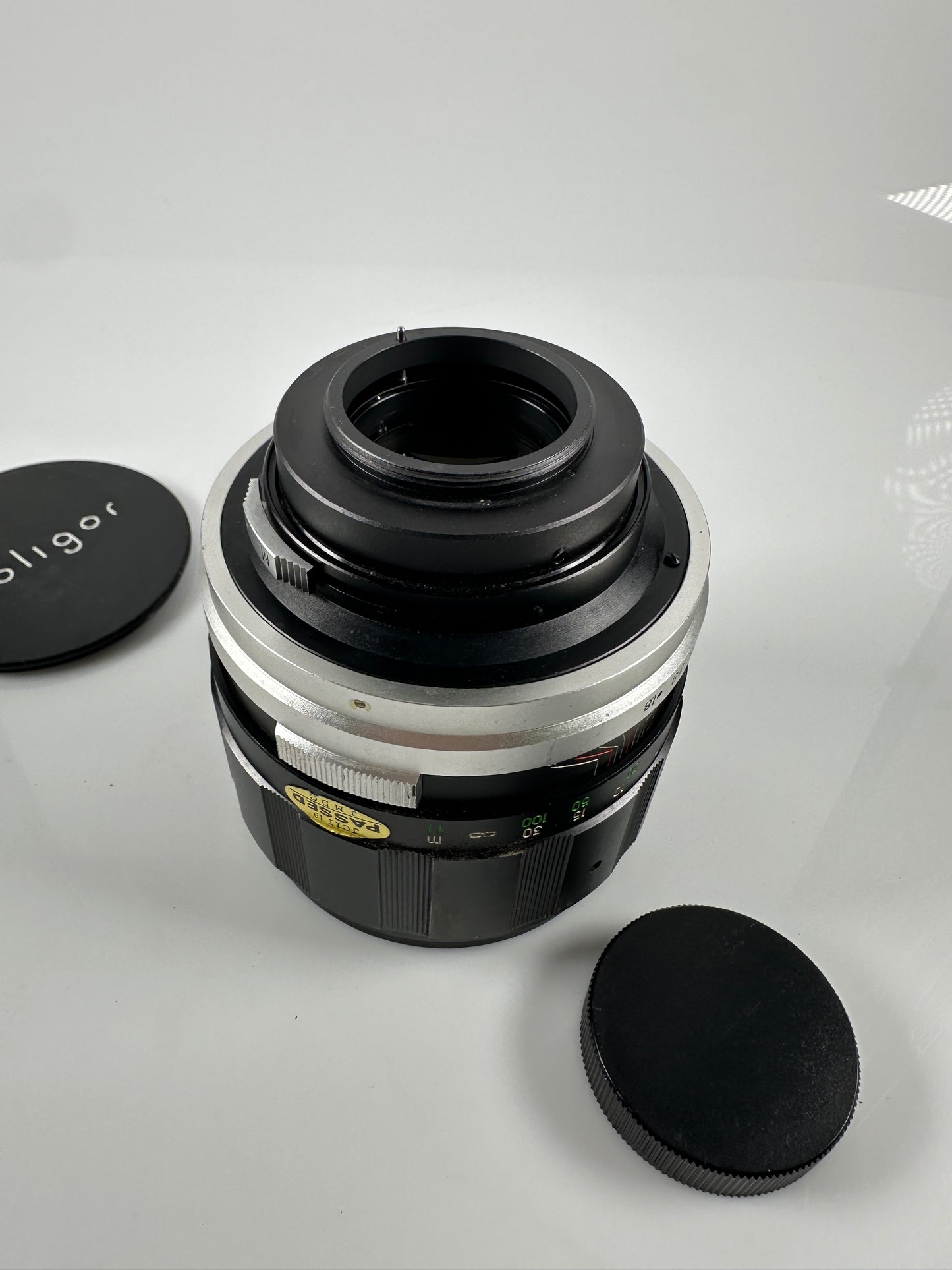 Soligor 135mm f1.8 Lens Telephoto with Caps M42 screw mount lens