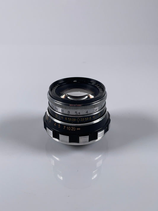 Jupiter-8 50mm F2 LTM M39 Kiev Lens screwmount rangefinder lens