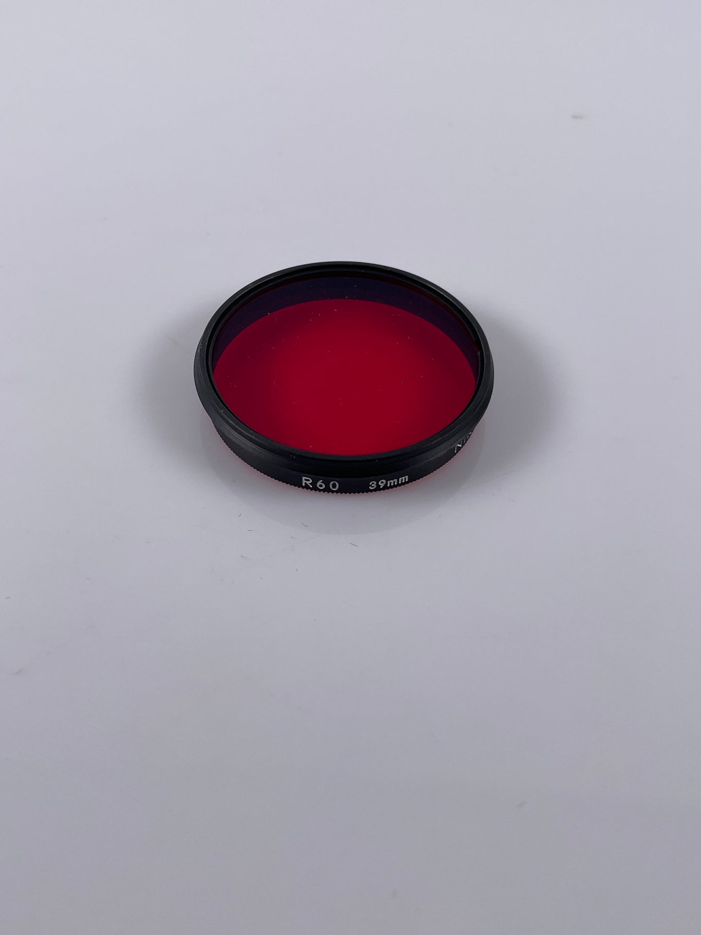 Nikon 39mm Red R60 (25A) Glass Filter for Black & White Film