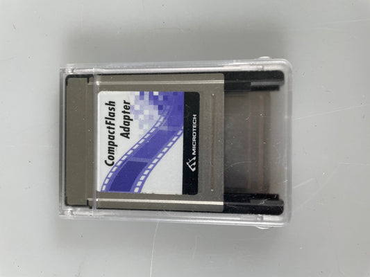 Microtech CompactFlash CF PC Card Adapter